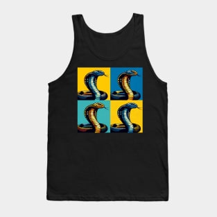 King Cobra Pop Art - Cool Snake Tank Top